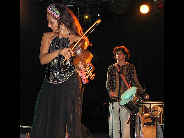 Renata Rosa, World Music Festiv'Alpe, Château-d'Oex, samedi 9 août 2003.