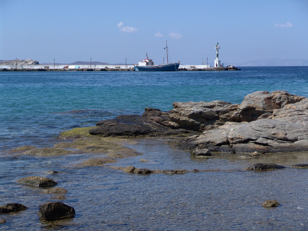 Aspects de Mykonos, l'île la plus jet-set des Cyclades, 2007.