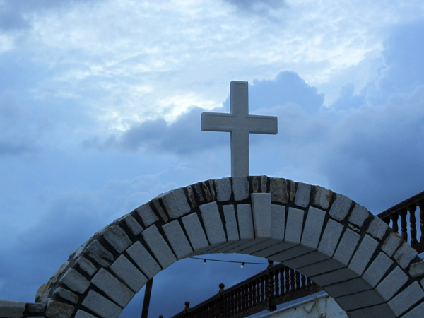 Naxos, plus grande et plus haute &icirc;le des Cyclades, avril 2012.