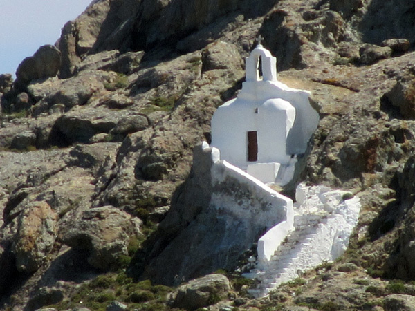 Naxos, plus grande et plus haute &icirc;le des Cyclades, avril 2012.