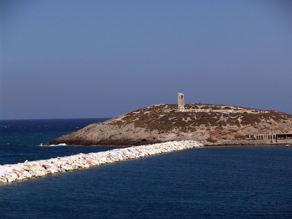 Portara (Temple d'Apollon), Chóra, Naxos, septembre 2007.