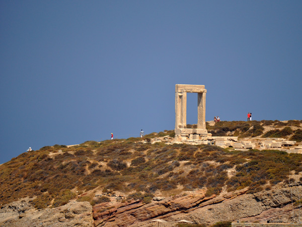 Portara (Temple d'Apollon), Chóra, Naxos, septembre 2011.