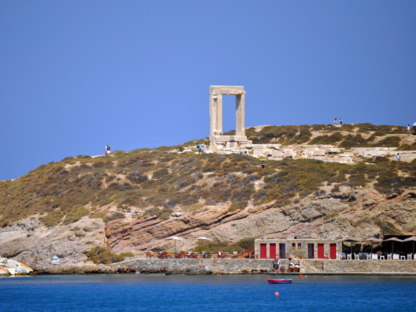 Portara (Temple d'Apollon), Chóra, Naxos, septembre 2011.