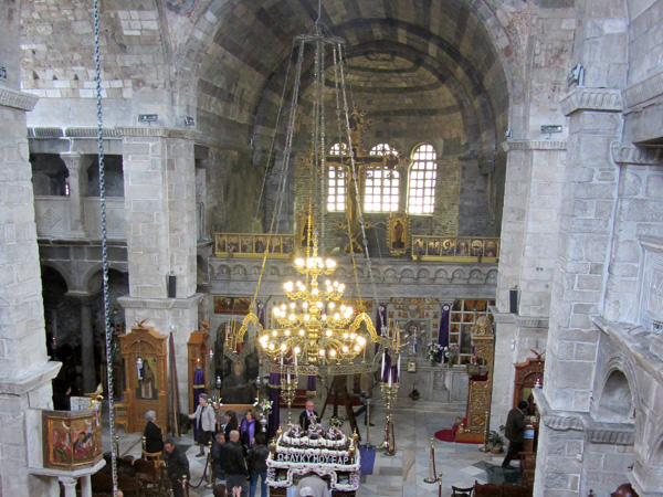 Basilique de la Panaghia Katapoliani, Parikia, Paros, Cyclades, avril 2012.
