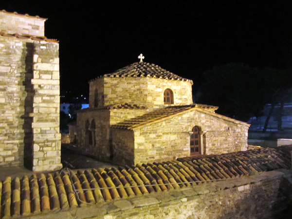 Basilique de la Panaghia Katapoliani, Parikia, Paros, Cyclades, avril 2012.