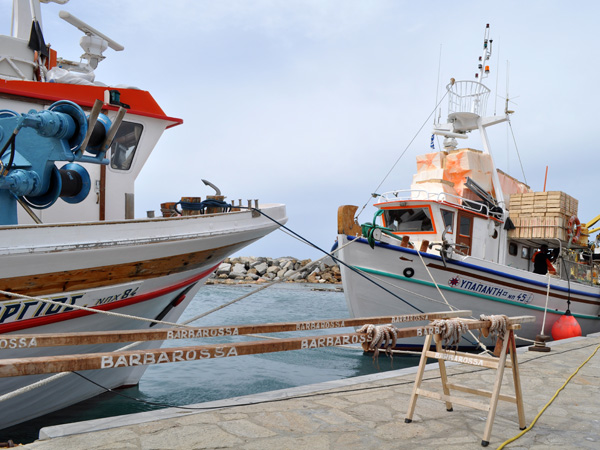 Naoussa, Paros, Cyclades, avril 2012.