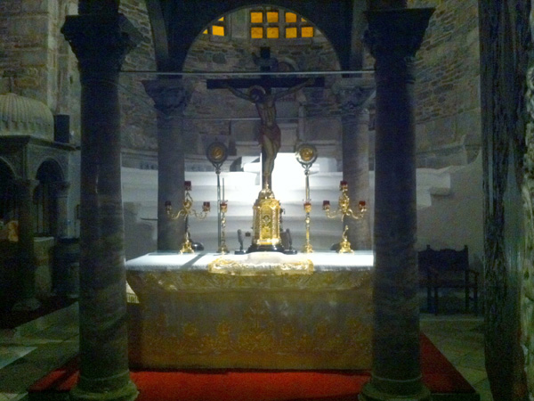 Basilique de la Panaghia Katapoliani, Parikia, Paros, Cyclades, septembre 2010.