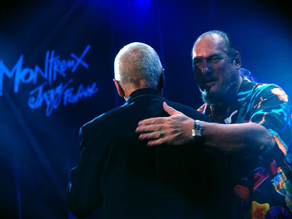 Montreux Jazz Festival 2005: Claude Nobs & Steve Cropper, July 2, 2005, Auditorium Stravinski