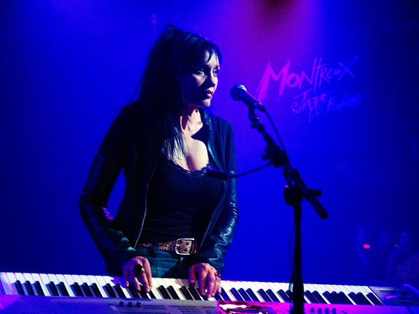 Montreux Jazz Festival 2005: Natasha Shneider (Queens of the Stone Age), July 2, Miles Davis Hall