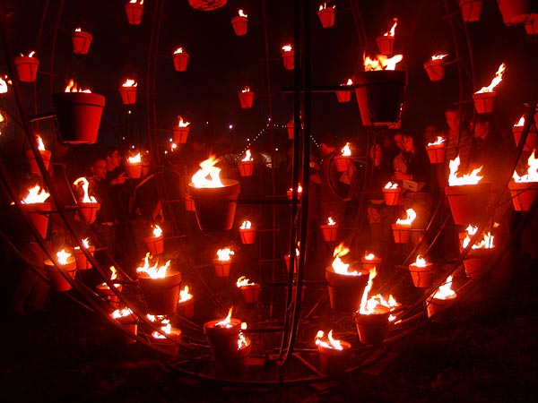 Ambiances du Paléo Festival 2005, mardi 19 juillet 2005.