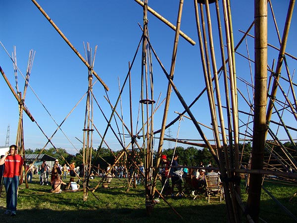 Ambiances du Paléo Festival 2005, mercredi 20 juillet 2005.