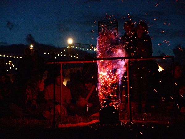 Ambiances du Paléo Festival 2005, mercredi 20 juillet 2005.