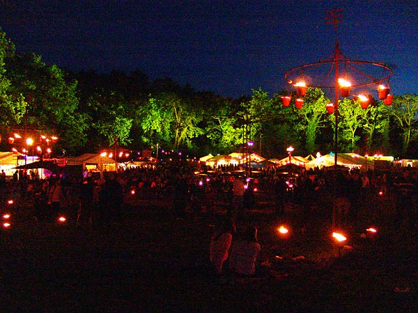 Ambiances du Paléo Festival 2005, mercredi 20 juillet 2005.