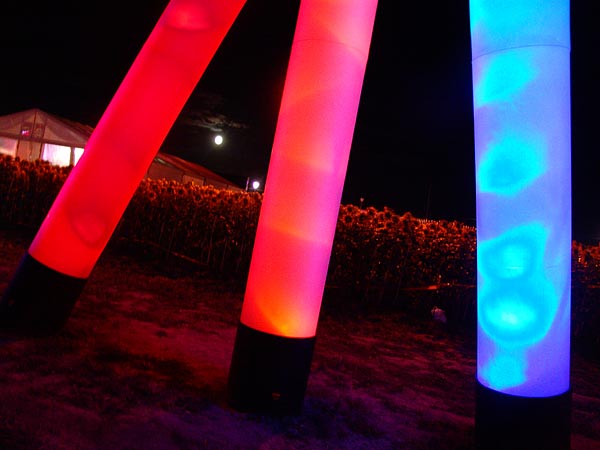 Ambiances du Paléo Festival 2005, jeudi 21 juillet 2005.