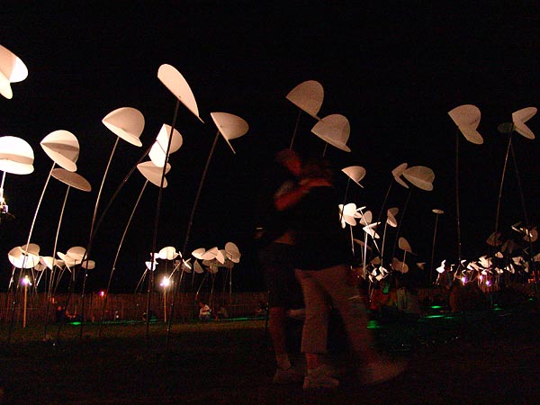 Ambiances du Paléo Festival 2005, jeudi 21 juillet 2005.
