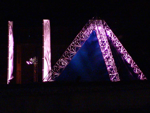 Ambiances du Paléo Festival 2005, vendredi 22 juillet 2005.