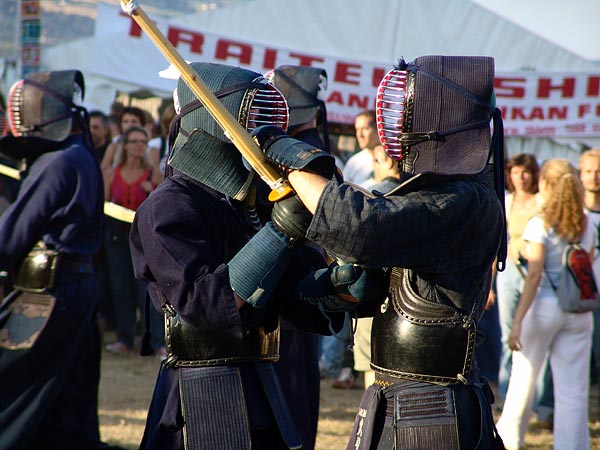 Ambiances du Paléo Festival 2005, samedi 23 juillet 2005.