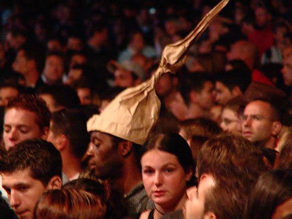 Ambiances du Paléo Festival 2005, samedi 23 juillet 2005.