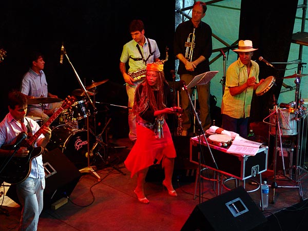 Samambaia, un voyage musical au Brésil, World Music Festival d'Oron, dimanche 31 juillet 2005.