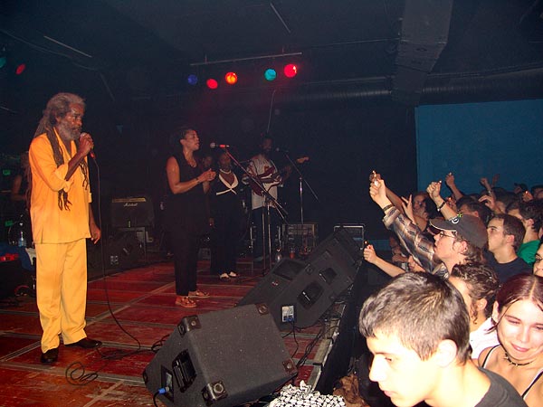 Max Romeo & the Charmax Band, Ned- Montreux Music Club, vendredi 23 septembre 2005.