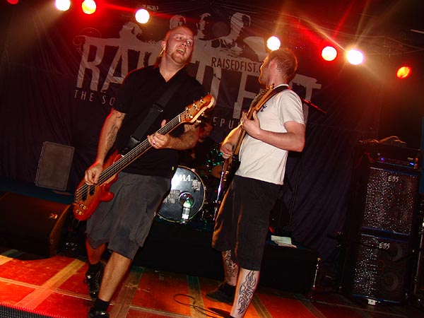 Raised Fist, Ned - Montreux Music Club, Hardcore Night, dimanche 14 mai 2006.