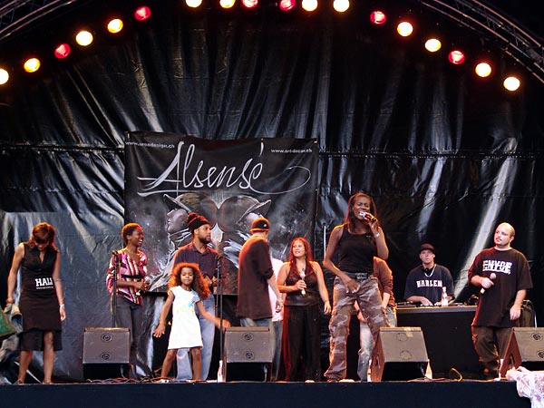 Montreux Jazz Festival 2006: Alsensé, July 6, Under the Sky Festival, Parc Vernex