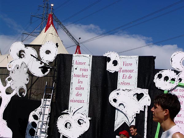 Ambiances du 31e Paléo Festival, 18-23 juillet 2006.