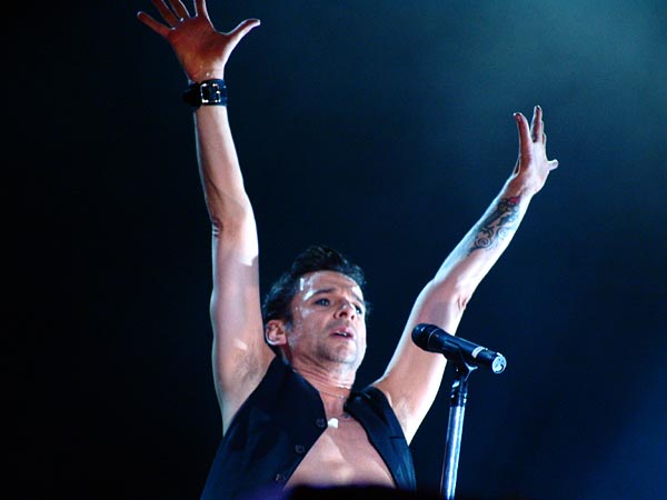 Paléo Festival 2006: Depeche Mode, Grande Scène, mercredi 19 juillet 2006.