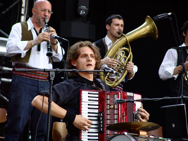 Paléo Festival 2006: Goran Bregovic, Grande Scène, jeudi 20 juillet 2006.