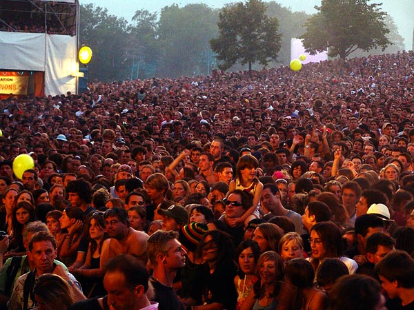 Ambiances du 31e Paléo Festival, 18-23 juillet 2006.