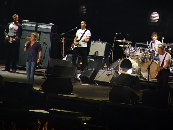 Paléo Festival 2006: The Who, Grande Scène, jeudi 20 juillet 2006.