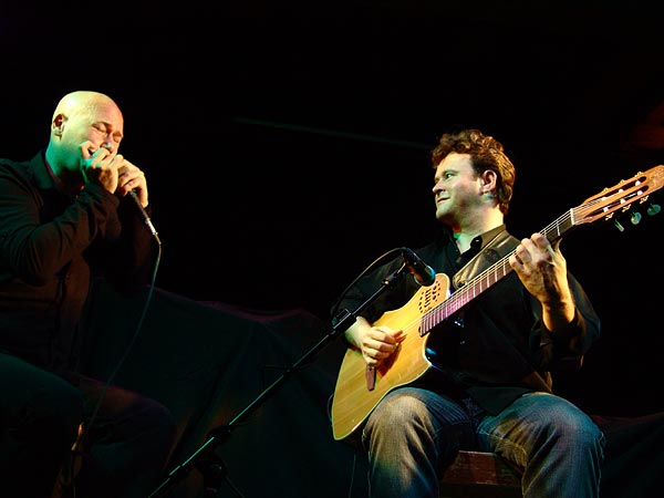 Sylvain Luc & Olivier Ker Ourio, Oron World Festival, jeudi 3 août 2006.