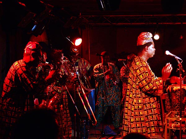 Gangbé Brass Band, Oron World Festival, samedi 5 août 2006.