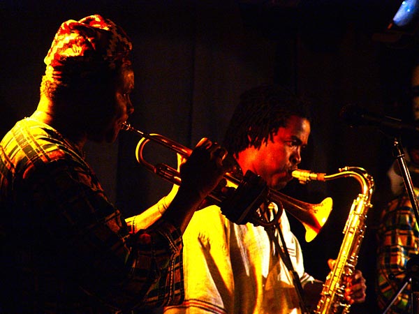 Gangbé Brass Band, Oron World Festival, samedi 5 août 2006.