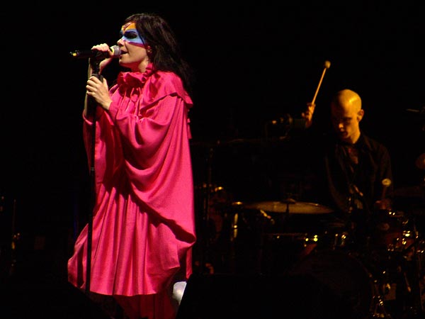 Paléo Festival 2007: Björk, Grande Scène, mercredi 25 juillet 2007.