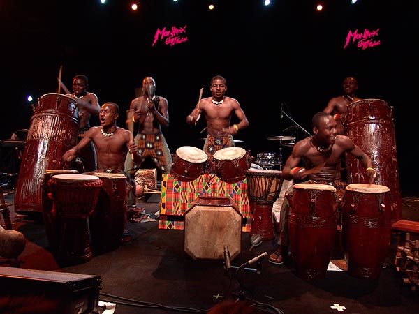 Montreux Jazz Festival 2008: Ayekoo Drummers of Ghana, July 6, Auditorium Stravinski
