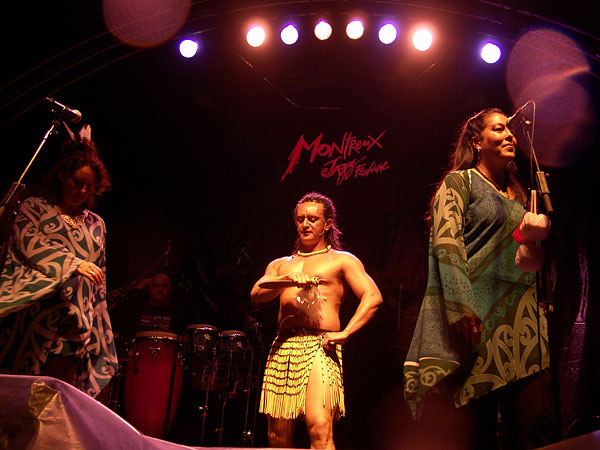 Montreux Jazz Festival 2008: Moana & the Tribe, July 11, Music in the Park