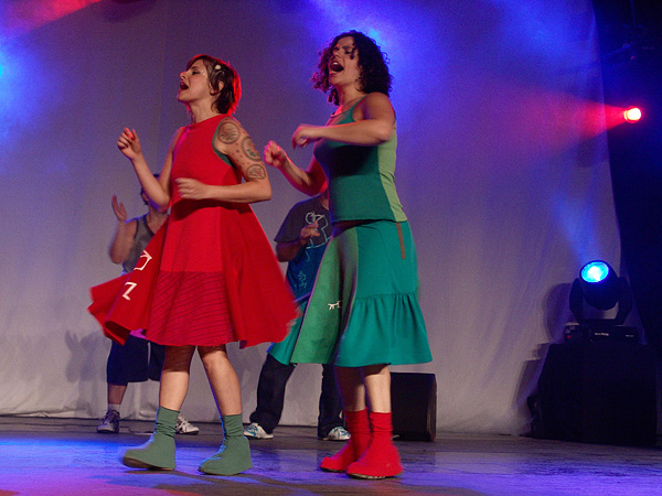 Paléo Festival 2008: Barbatuques, Dôme, mercredi 23 juillet 2008.