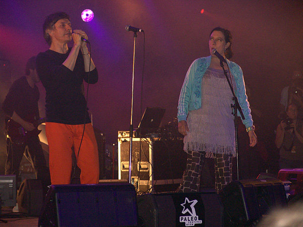Paléo Festival 2009: The Young Gods play Woodstock, mercredi 22 juillet 2009, Chapiteau.