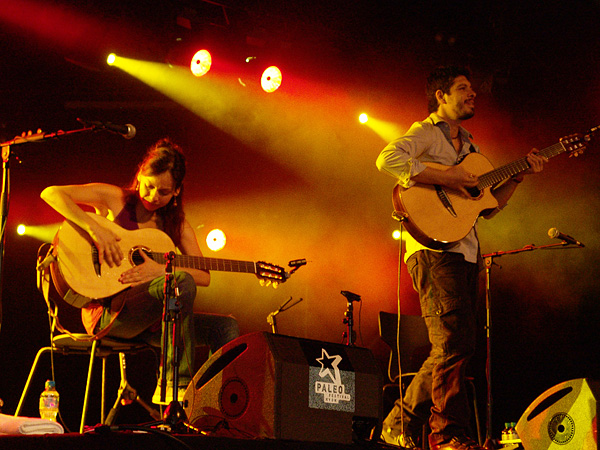 Paléo Festival 2009: Rodrigo y Gabriela, jeudi 23 juillet 2009, Chapiteau.