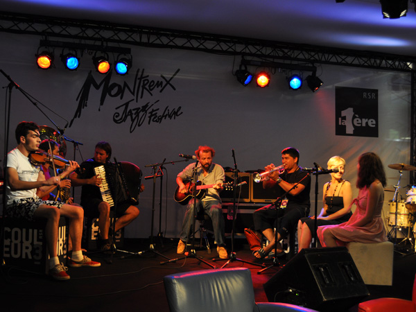 Montreux Jazz Festival 2010: Shantel, July 6, Showcase at RSR Stage.