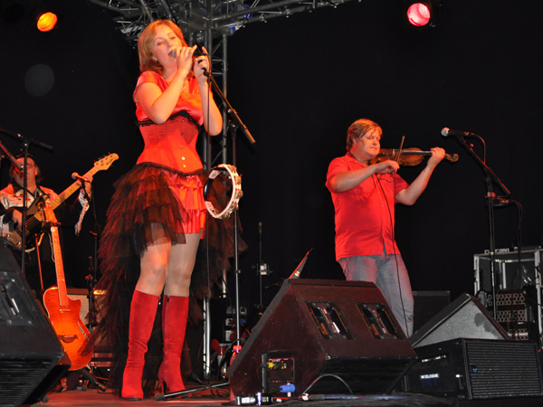 Montreux Jazz Festival 2010: Kukuruza (rock and country music from Russia), July 7, Music in the Park (Parc Vernex).