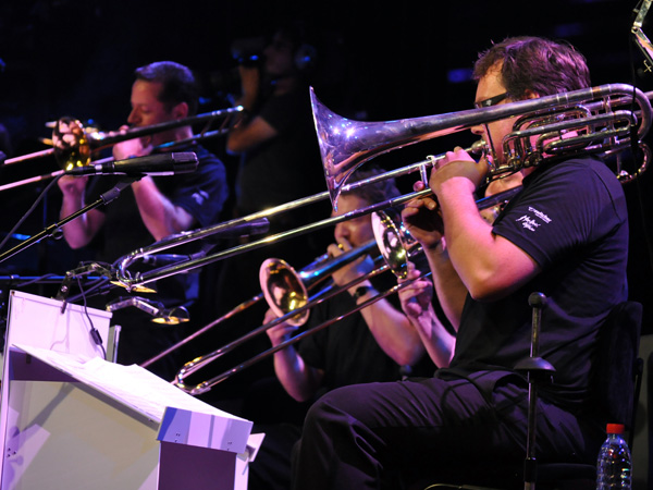Montreux Jazz Festival 2010: Pepe Lienhard & the Swiss Army Big Band, July 12, Auditorium Stravinski.