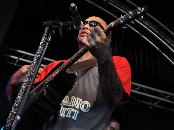 Montreux Jazz Festival 2010: Maruao (rhythm'n'soul from Tahiti), July 16, Music in the Park (Parc Vernex).
