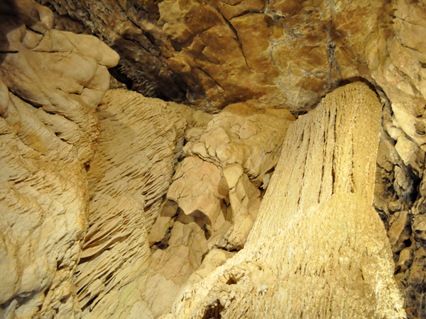 Au coeur des Grottes de Vallorbe, 30 avril 2011.