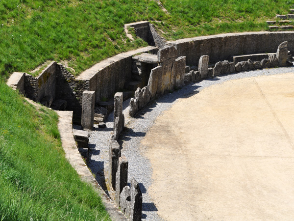 Avenches, dans la région des Trois-Lacs, ancienne capitale de l'Helvétie romaine, 9 mai 2011.