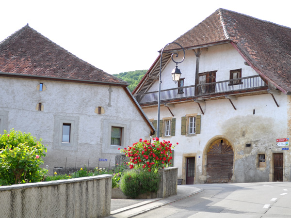 Bonvillars, dans la région des Trois-Lacs, 20 mai 2011. Le seul village vigneron ayant donné son nom à une AOC vaudoise, qui regroupe également les terroirs de Valeyres-sous-Montagny, Champagne, Corcelles-près-Concise, Onnens et Concise.