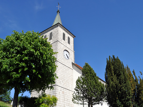 Sainte-Croix, dans le Jura vaudois, au-dessus d'Yverdon-les-Bains, 29 mai 2011.
