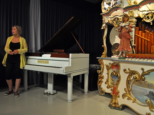 Au pays des musiques mécaniques: automates, boîtes à musique et orchestrions. Musée Baud, L'Auberson, Jura vaudois, 25 juin 2011.