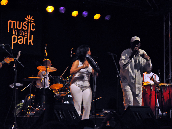 Montreux Jazz Festival 2011: Los Guasoneros (salsa from Cuba), July 1, Music in the Park, Parc Vernex.